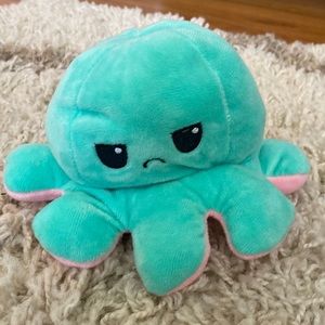 Reversible Octopus plush
